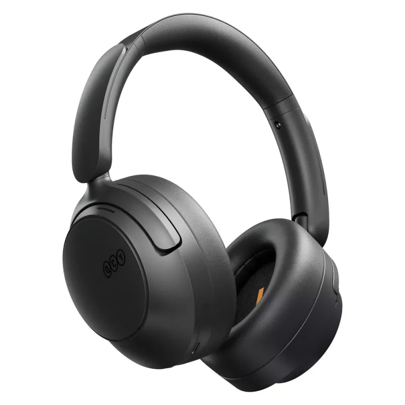 QCY H3S Ασύρματα Over-Ear Ακουστικά με LDAC και ANC - Μαύρο