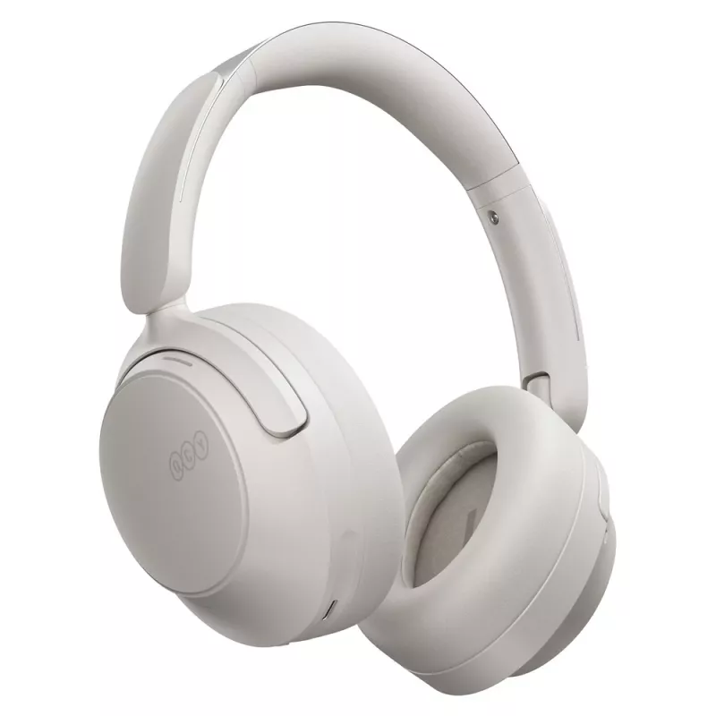 QCY H3S Ασύρματα Over-Ear Ακουστικά με LDAC και ANC - Λευκό