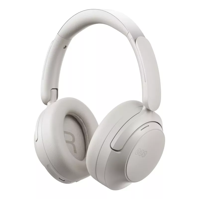 QCY H3S Ασύρματα Over-Ear Ακουστικά με LDAC και ANC - Λευκό