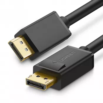 UGREEN Καλώδιο DisplayPort σε DisplayPort DP102, 4K, 3D, 5m, Μαύρο
