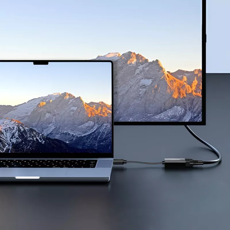 UGREEN Προσαρμογέας HDMI σε VGA MM103, 25cm, Μαύρο