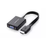 UGREEN Προσαρμογέας HDMI σε VGA MM103, 25cm, Μαύρο
