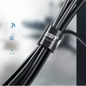 UGREEN LP124 Ταινία Οργάνωσης Καλωδίων 5m Μαύρο