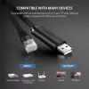 UGREEN CM204 Καλώδιο USB σε RJ45 Console 1,5m Μαύρο