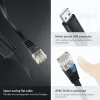 UGREEN CM204 Καλώδιο USB σε RJ45 Console 1,5m Μαύρο