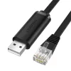 UGREEN CM204 Καλώδιο USB σε RJ45 Console 1,5m Μαύρο