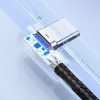 UGREEN Καλώδιο USB-C σε USB-A 2.0 Γωνιακό US176, 3A, 3m Μαύρο