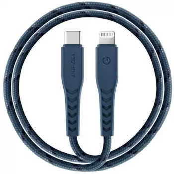 ENERGEA Nyloflex Καλώδιο USB-C σε Lightning Πιστοποιημένο MFi 1,5m Μπλε