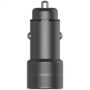ENERGEA Alu Drive PD20+ Φορτιστής Αυτοκινήτου 38W 1xUSB-A + 1xUSB-C PD QC3.0 Gunmetal