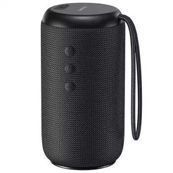 USAMS YC Series Bluetooth 5.0 10W αδιάβροχο ασύρματο ηχείο με λουράκι μαύρο YC011YX01 (US-YC011)