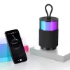 USAMS YIN Series YX12 Bluetooth 5.3 φορητό ηχείο 5W μαύρο