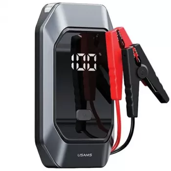 USAMS Jumpstarter powerbank 8000mAh με LED φακό μαύρο ZB284ZDB01