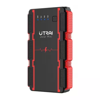 UTRAI JS Mini Εκκινητής αυτοκινήτου 1000A Peak 10000mAh 12V Jump Starter με USB-C PD 18W, φακό LED