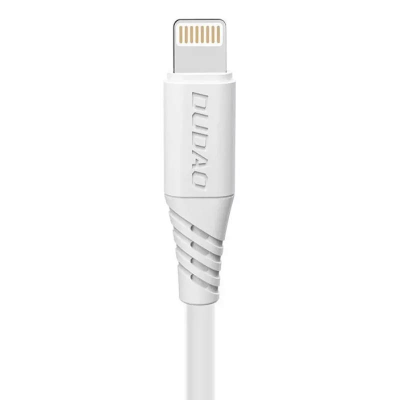 Dudao L2L USB-A σε Lightning Καλώδιο 1m Λευκό