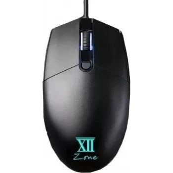 REMAX XII-V3500 Gaming Ποντίκι με 7 Εναλλαγές Χρώματος, Μαύρο, Ενσύρματο USB Οπτικό, 6 Κουμπιά, 800-2400 DPI