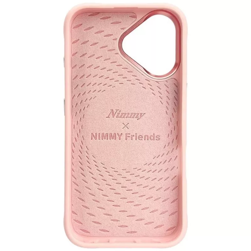 Nimmy Glasses Cool Cat MagSafe Θήκη για iPhone 16, Ροζ