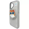Nimmy Glasses Cool Cat MagSafe Θήκη για iPhone 16, Γκρι