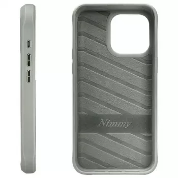 Nimmy Θήκη για iPhone 15 Pro Max 6,7 ίντσες Γκρι Glasses Cool Cat