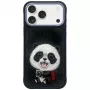Nimmy Big Eyed Pet 2.0 Θήκη Panda για Apple iPhone 17 Pro, Μαύρο
