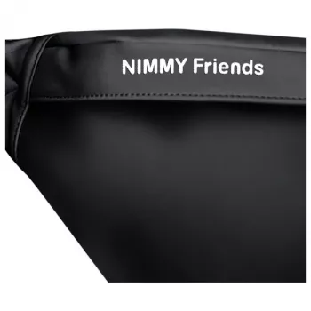 Nimmy Crossbody Bag Cool Dog with Glasses Μαύρο