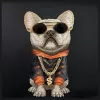 Nimmy Crossbody Bag Cool Dog with Glasses Μαύρο