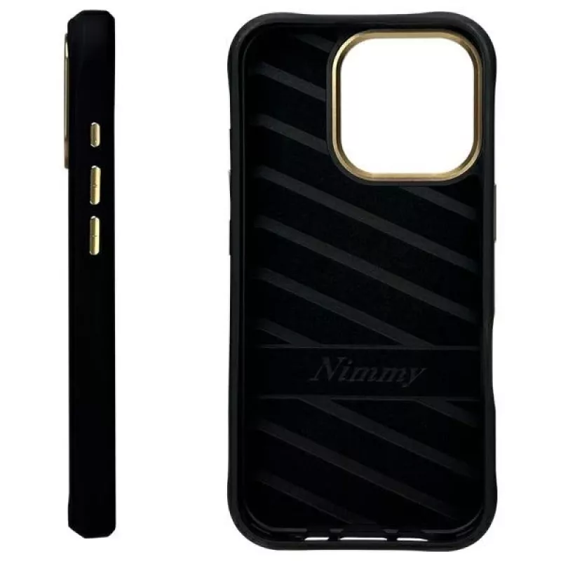 Nimmy θήκη για iPhone 16 Pro 6,3 ίντσες μαύρο Glasses Cool Dog