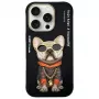 Nimmy θήκη για iPhone 16 Pro Max 6,9 ίντσες μαύρο Glasses Cool Dog