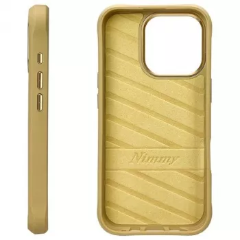 Nimmy Προστατευτική Θήκη για Apple iPhone 16 Pro Max 6,9 ίντσες Χακί Cool&Cute 2.0 Cat