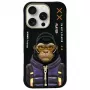 Nimmy Cool&Cute 2.0 Monkey Θήκη για iPhone 16 Pro Max 6,9 ίντσες Μαύρο