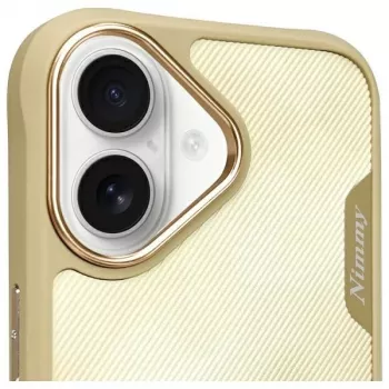 Nimmy Big Eyed Pet 2.0 Cat Θήκη για Apple iPhone 16 6,1 ίντσες Χακί