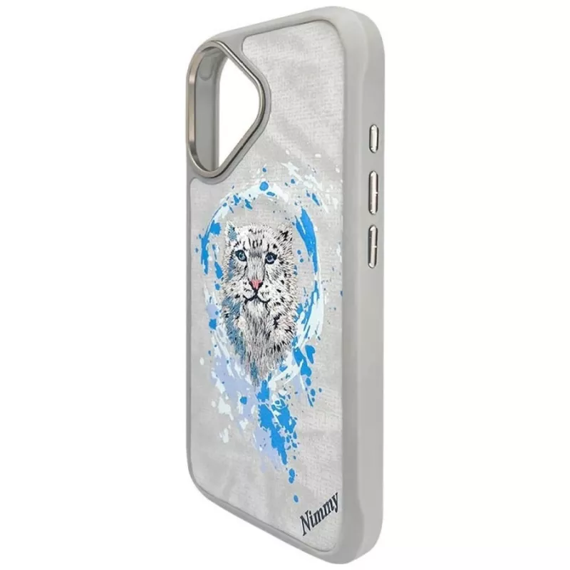 Nimmy Pantera MagSafe Θήκη για Apple iPhone 16 - Ανοιχτό Γκρι