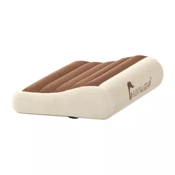Flextail Zero Pillow φουσκωτό μαξιλάρι κάμπινγκ (καφέ)
