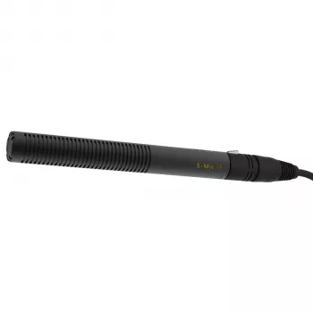 Deity S-Mic 3S Short Shotgun Πυκνωτικό Μικρόφωνο - Supercardioid, XLR, Μαύρο