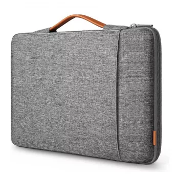 Inateck 13,3 θήκη laptop με θήκη αξεσουάρ LB02006/S1, γκρι