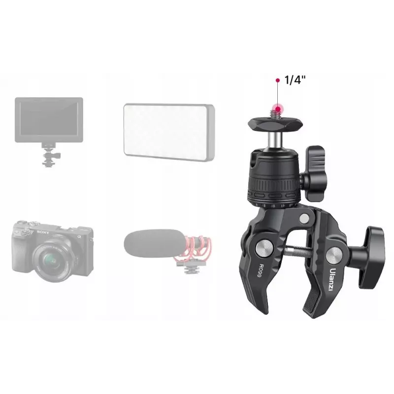 Ulanzi R099 Super Clamp με Κεφαλή