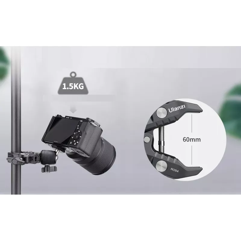 Ulanzi R099 Super Clamp με Κεφαλή