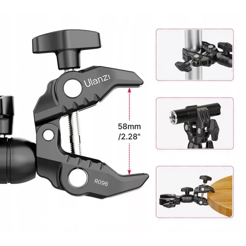 Ulanzi R096 Super Clamp με Magic Arm