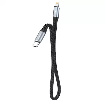 Dudao L10P Καλώδιο USB-C σε Lightning 20W 0,23m Λευκό