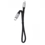 Dudao L10P Καλώδιο USB-C σε Lightning 20W 0,23m Λευκό