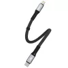Dudao L10P Καλώδιο USB-C σε Lightning 20W 0,23m Λευκό
