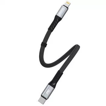 Dudao L10P Καλώδιο USB-C σε Lightning 20W 0,23m Λευκό
