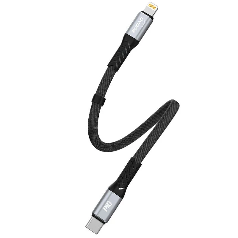 Dudao L10P Καλώδιο USB-C σε Lightning 20W 0,23m Λευκό