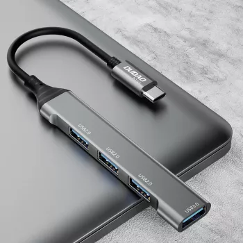 Dudao A16T Hub USB-A 4 Θυρών USB 2.0 Μαύρο