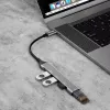 Dudao A16T Hub USB-A 4 Θυρών USB 2.0 Μαύρο