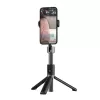 Dudao F18 Bluetooth Selfie Stick με Τρίποδο 110 cm Μαύρο