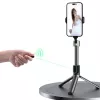 Dudao F18 Bluetooth Selfie Stick με Τρίποδο 110 cm Μαύρο