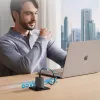 CUKTECH CUKAD653EUGR 65W GaN Φορτιστής Τοίχου 3 Θυρών USB-C & USB-A - Γκρι