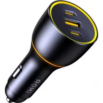 AOHi Superauto PD 170W 2x USB-C, 1x USB-A Φορτιστής GaN
