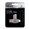 HIKSEMI CLE USB 32 GB E307C Dual USB 3.2 USB Type-C Γκρι