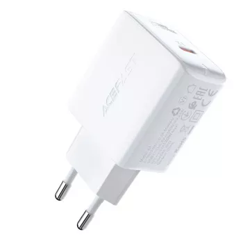 ACEFAST A1 PD20W τροφοδοτικό USB-C λευκό